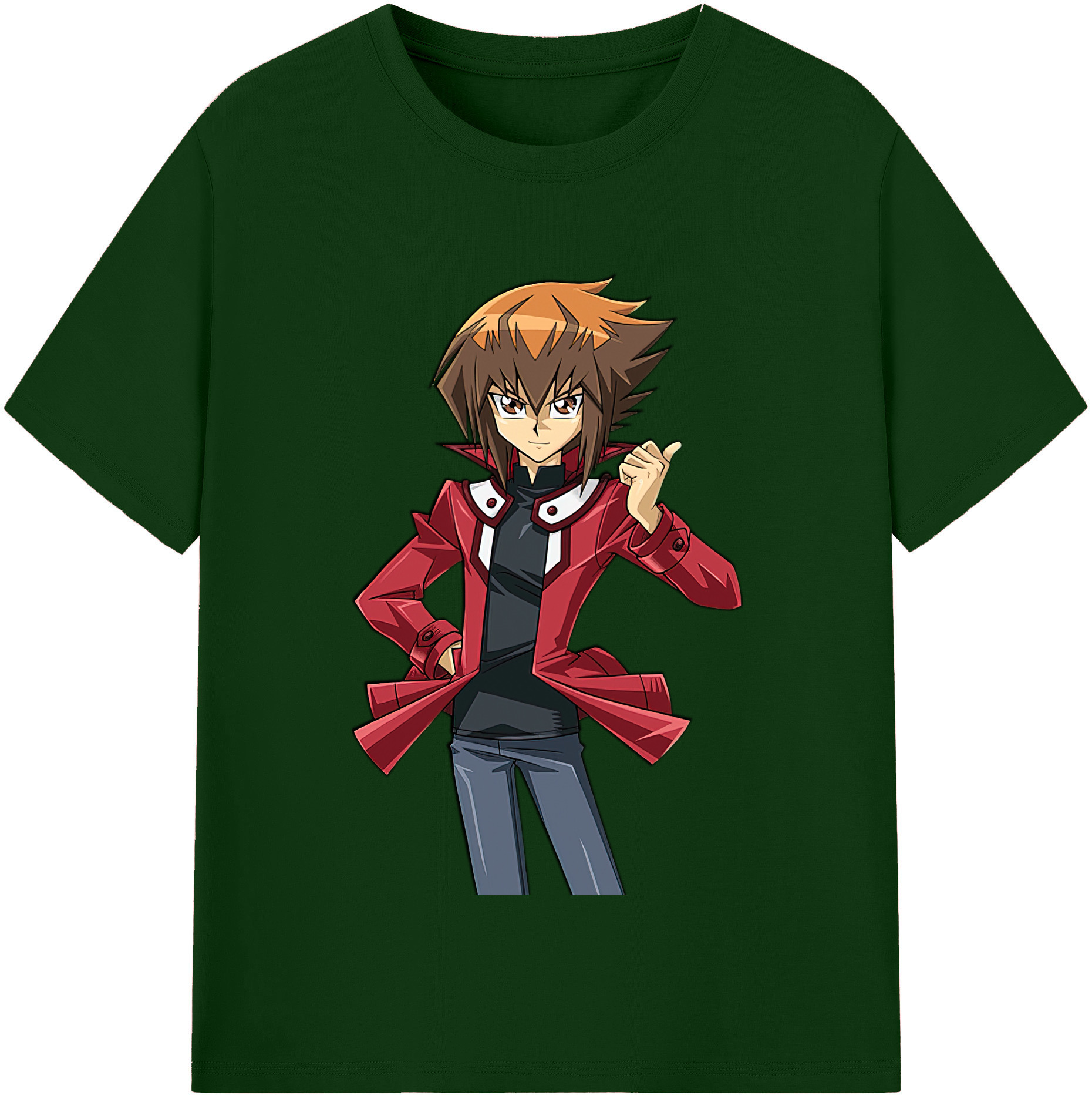 （画像用） 遊☆戯☆王 Yu-Gi-Oh! 綿100％半袖Tシャツ（フロントプリント）